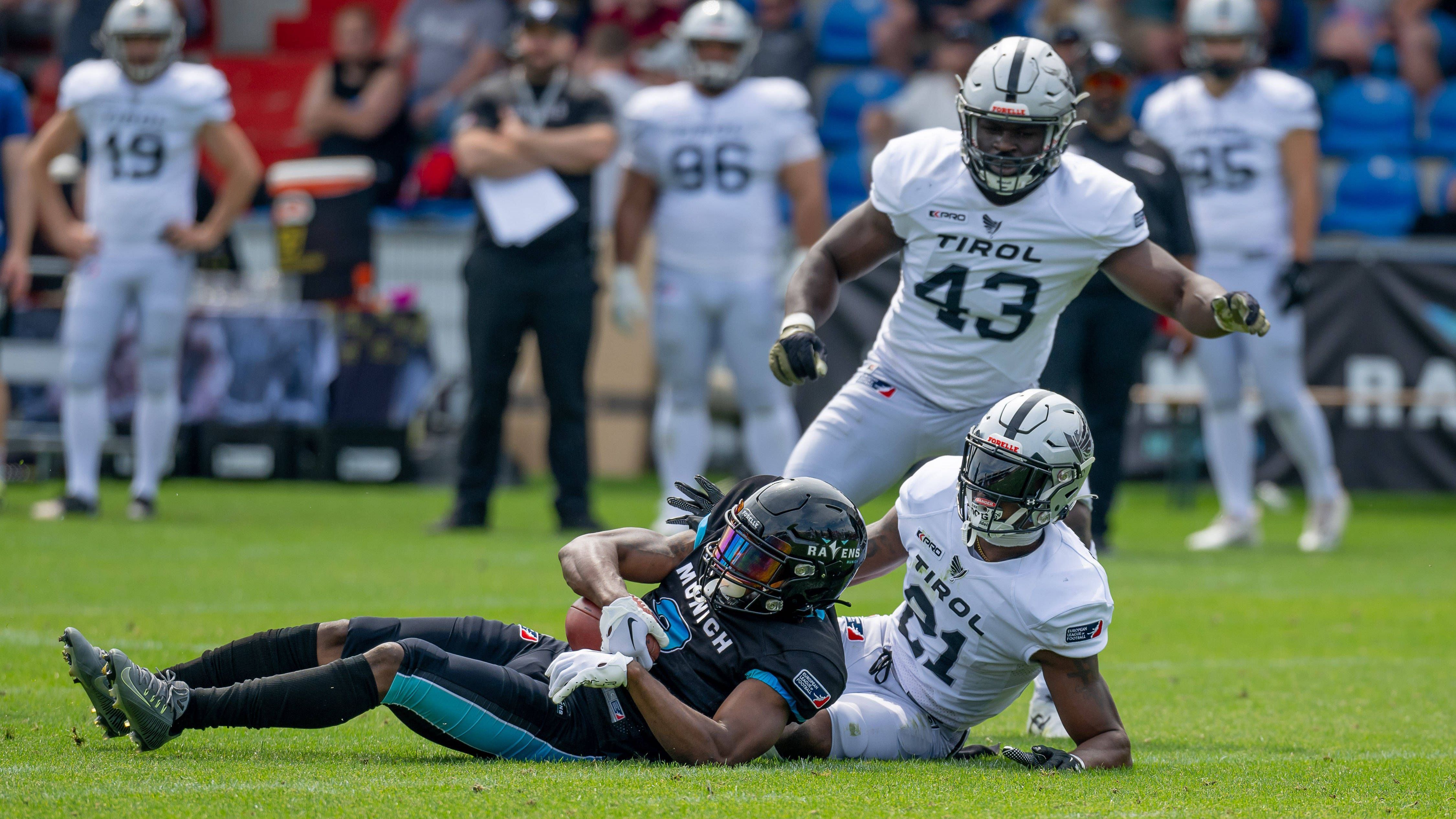 <strong>Woche 14: Munich Ravens vs. Raiders Tirol</strong><br>Nachbarschafts-Duell am letzten Spieltag zwischen den Ravens und den Raiders. Für beide könnte es das entscheidende Duell um die Playoffs werden am 25. August - mit Heimvorteil für die Münchener.