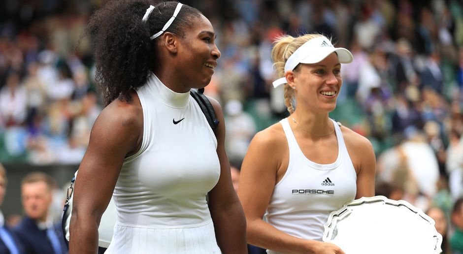 
                <strong>Wimbledon</strong><br>
                In ihrem zweiten Grand-Slam-Finale wartete abermals Serena Williams auf die deutsche Nummer eins. Das bessere Ende hatte in London allerdings die US-Amerikanerin. Doch stolz war Kerber trotzdem. Anfang Juli wurde sie wieder auf dem zweiten Platz im Ranking geführt.
              