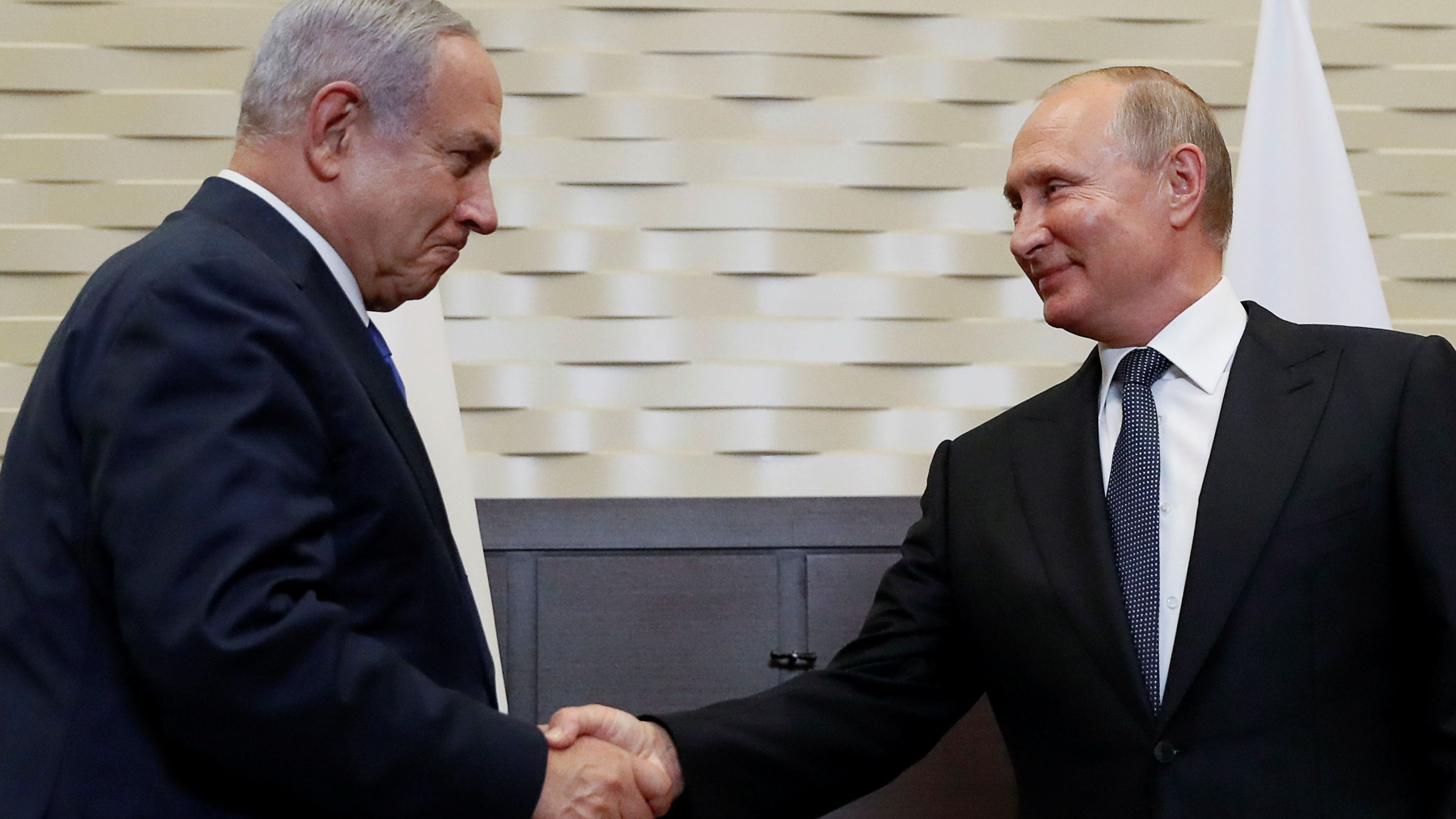 Der russische Präsident Wladimir Putin (rechts) und der israelische Ministerpräsident Benjamin Netanjahu.