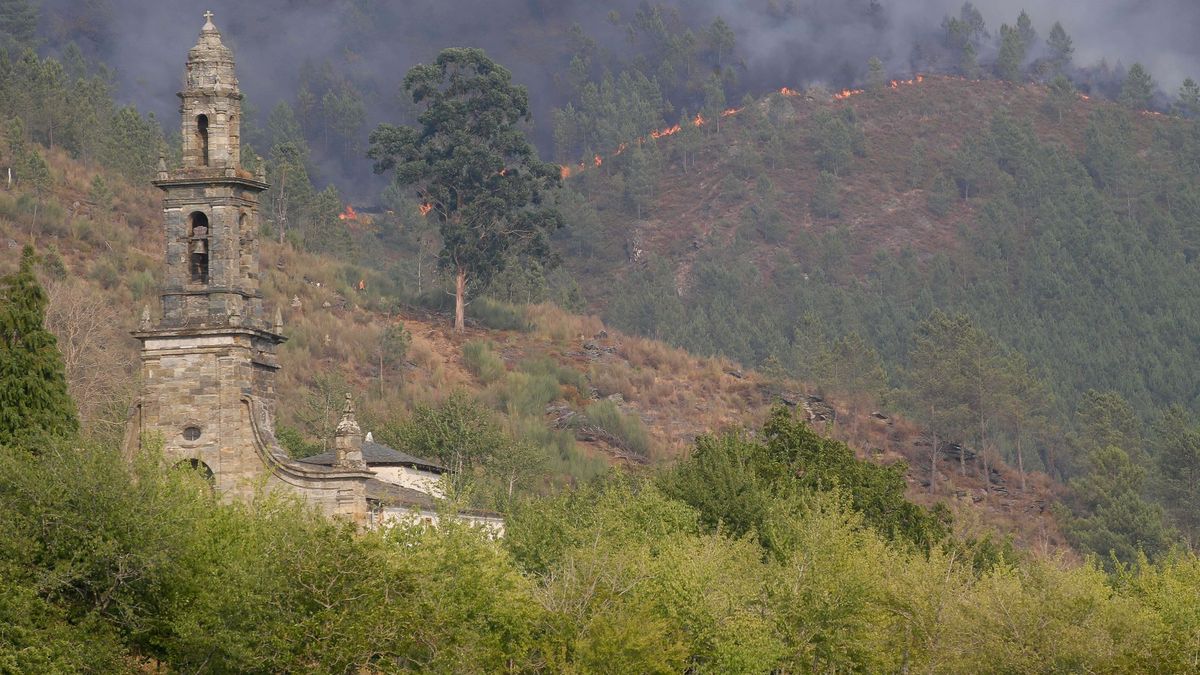 Waldbrände in Spanien