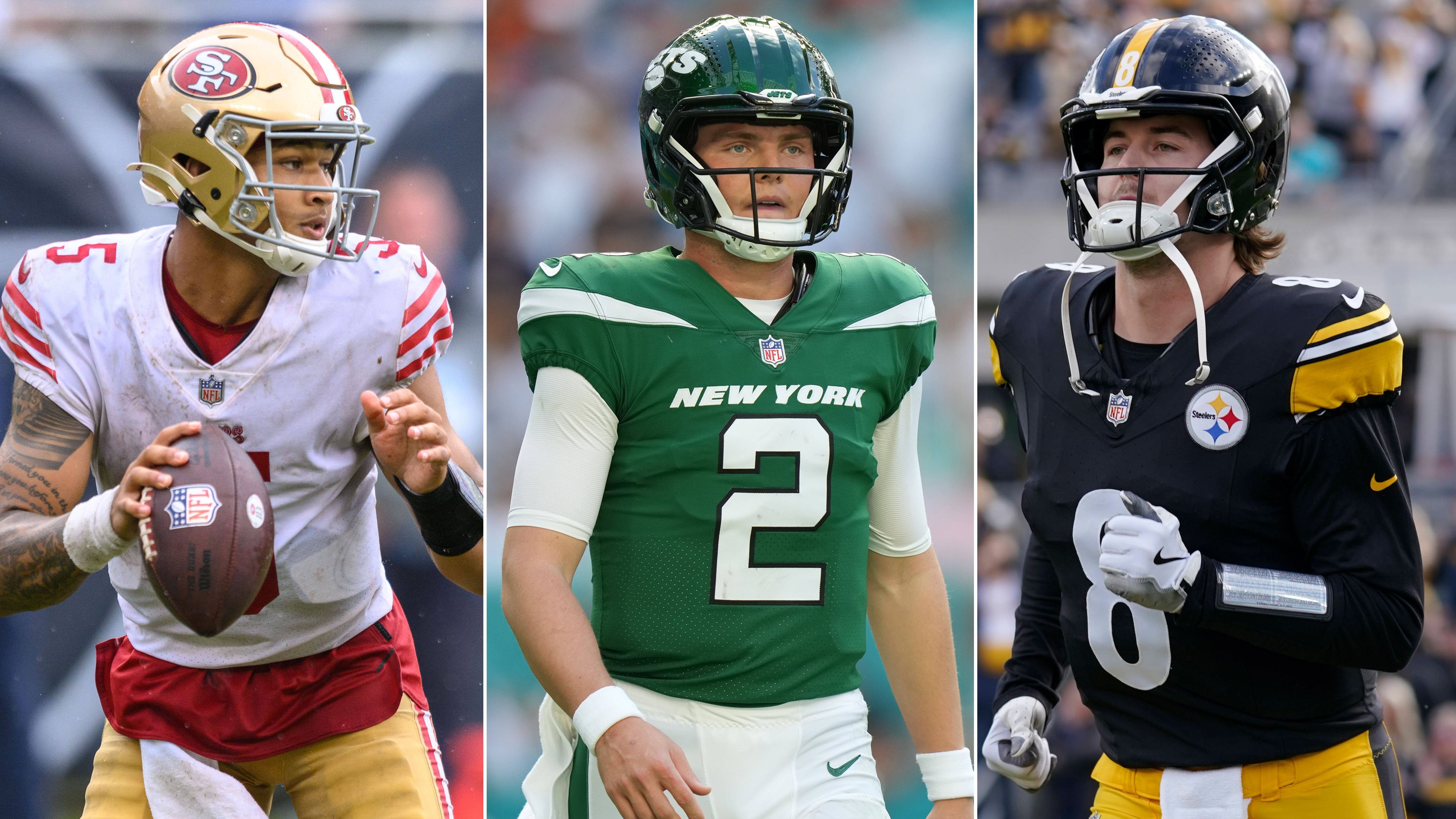 <strong>Draft: Erstrunden-Quarterbacks mit Bilanz des Grauens seit 2021</strong><br>Joe Burrow, Justin Herbert, Trevor Lawrence - häufig finden die NFL-Teams in der ersten Runde des Drafts ihren neuen Quarterback-Hoffnungsträger. Immer wieder misslingt die Wahl des neuen Gesichts der Franchise aber auch gehörig. <strong><em>ran</em></strong> zeigt, welche Erstrundenpicks für Quarterbacks seit 2021 gehörig in die Hose gingen.