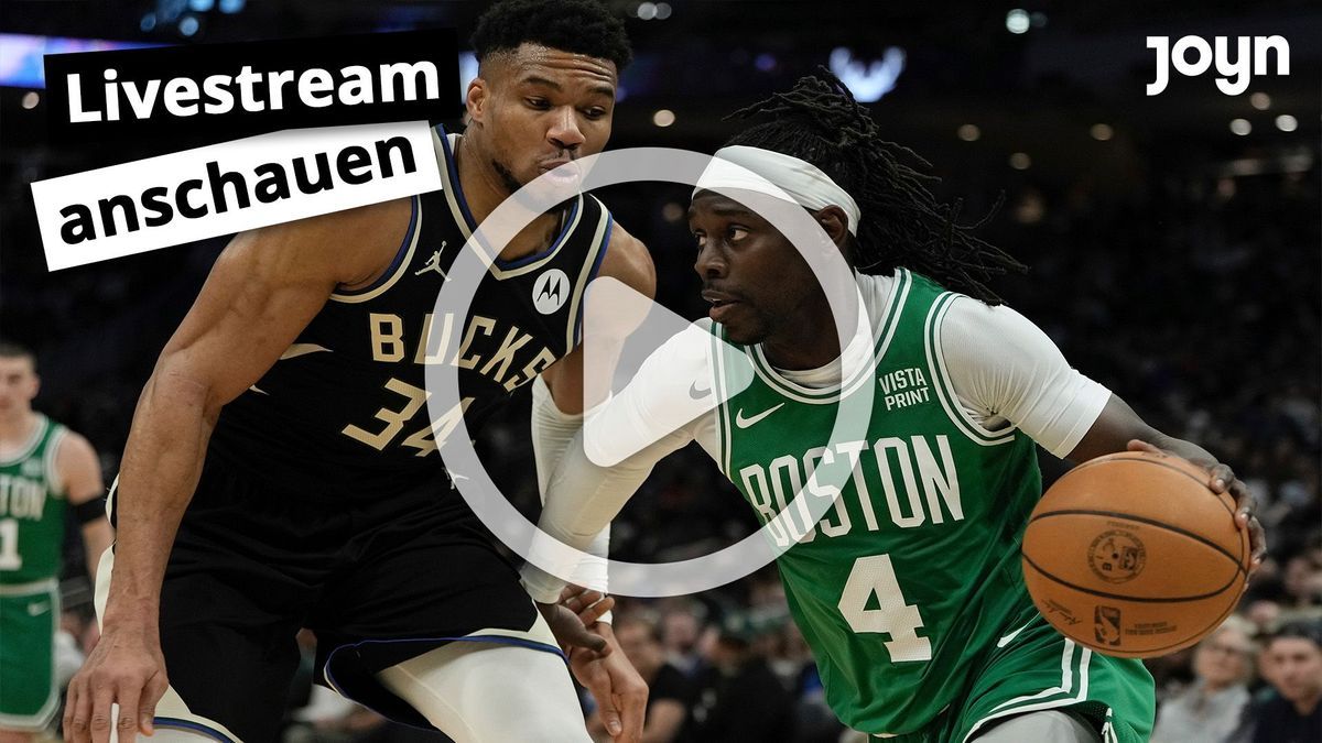 NBA Milwaukee Bucks gegen Boston Celtics im Livestream auf Joyn