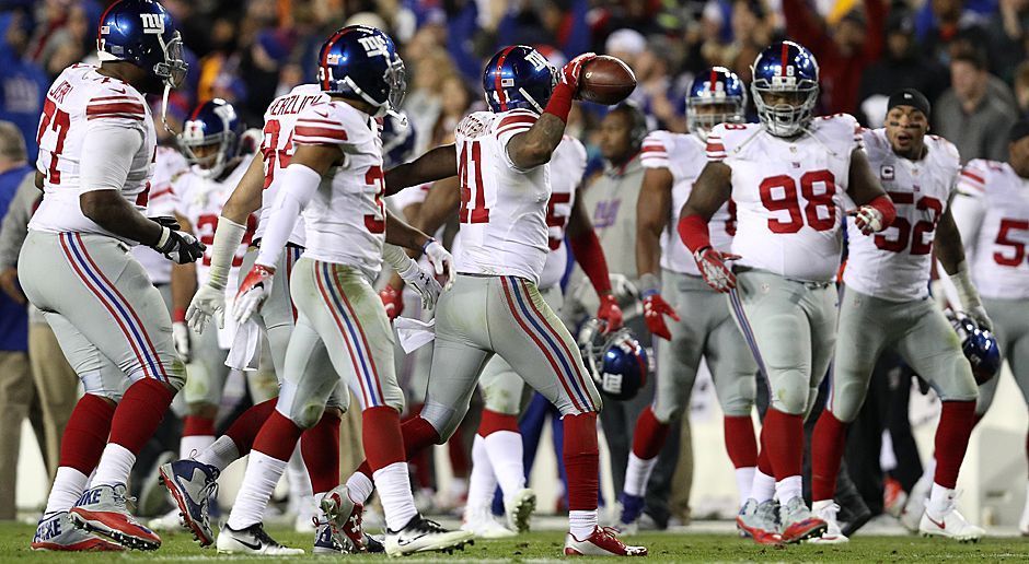 
                <strong>Platz 8 (geteilt): New York Giants</strong><br>
                53,5 % (135 - 117 - 4).
              