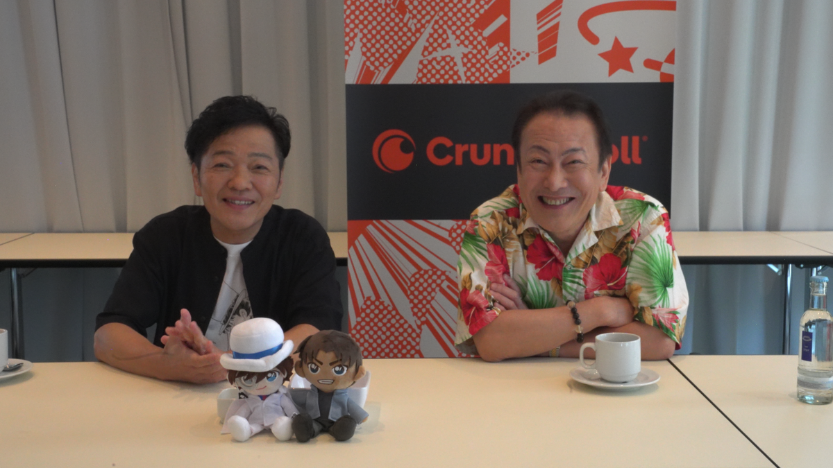 Detektiv Conan Interview Kappei YAMAGUCHI, Ryō HORIKAWA, Mannheim August 2024 (Animagic)