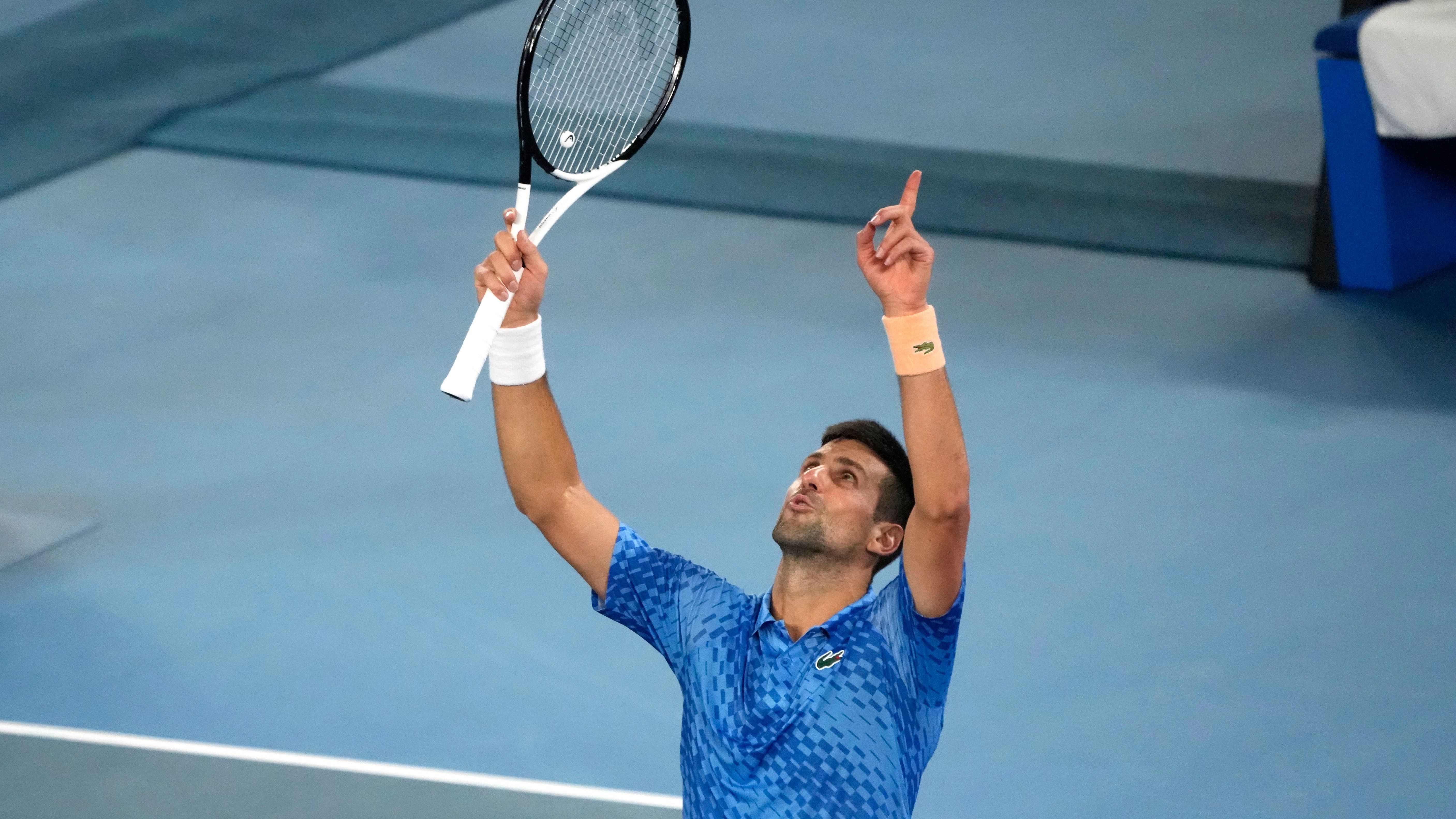 Novak Djokovic hat nun 22 Grand-Slam-Titel auf dem Konto - genau so viele wie der bisherige Rekordhalter Rafael Nadal. 