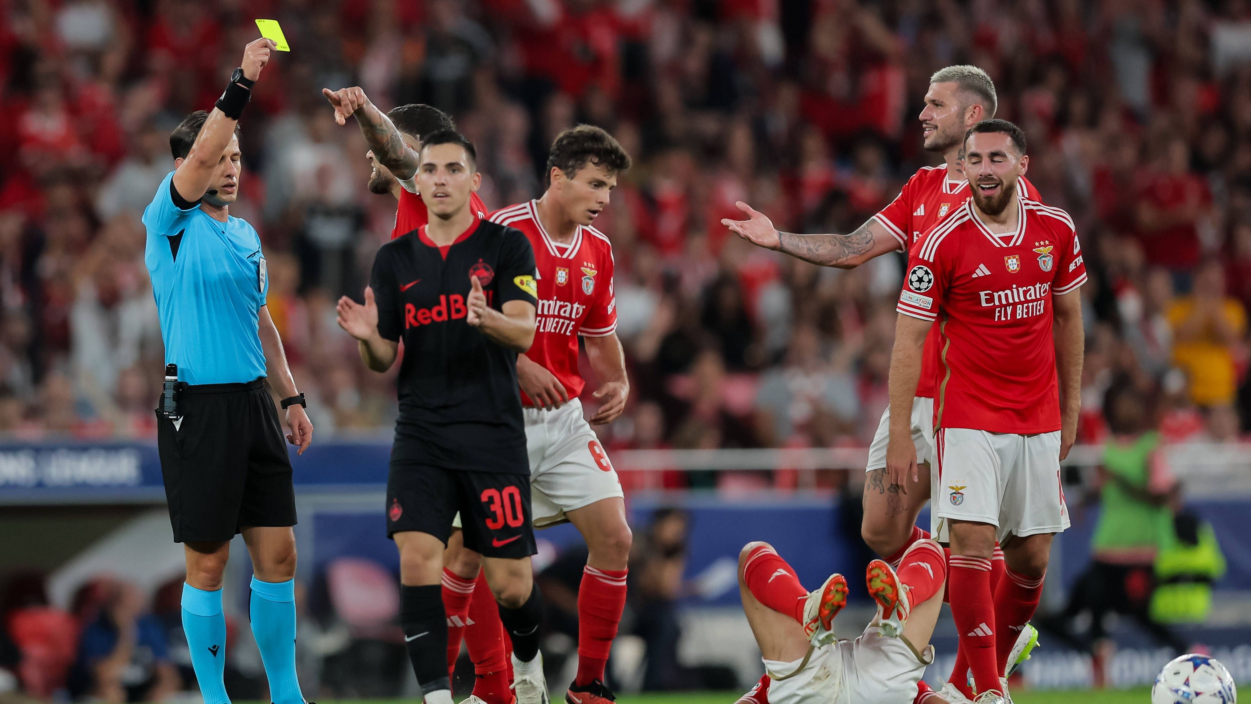 <strong>Platz 25: Benfica Lissabon (22 Punkte)</strong><br>Die Portugiesen taten sich mit Salzburg extrem schwer und landen beim Datenanbieter und bei uns jeweils auf dem 25. Platz. Bei Tor- und xG-Differenz sind sie sogar nur 27.