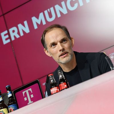 Bayerns neuer Trainer Thomas Tuchel mit Vorstandschef Oliver Kahn