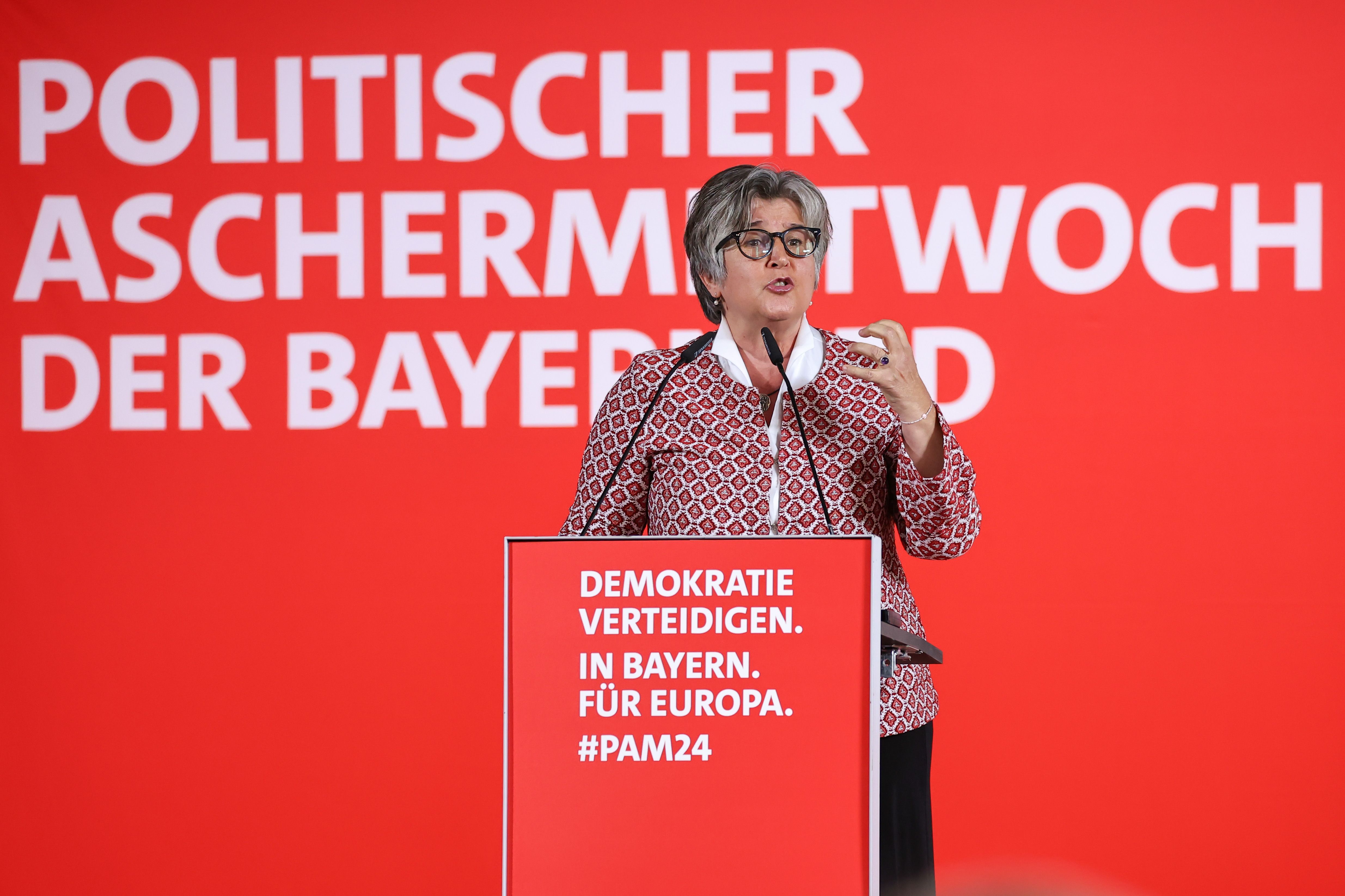 Europawahl 2024 In Bayern: SPD-Spitzenkandidatin Maria Noichl