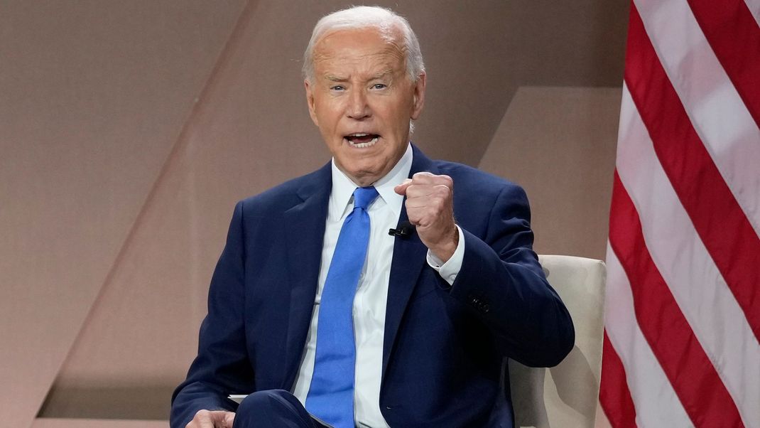 Der amtierende US-Präsident Joe Biden gibt sich kämpferisch.