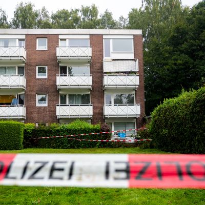 Eingestürzter Balkon in Hamburg