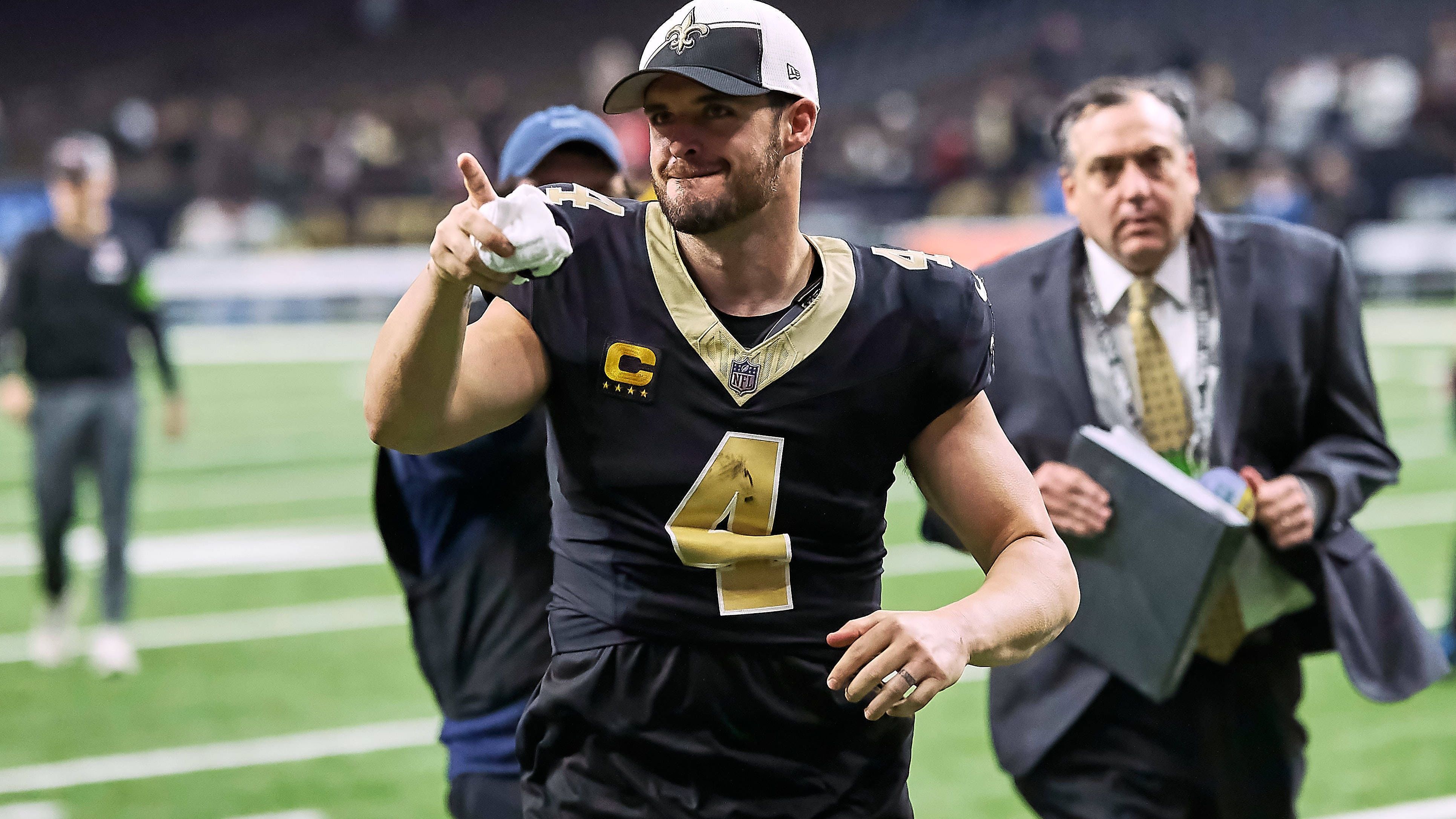 <strong>New Orleans Saints<br></strong><strong>Heim</strong>: Panthers (Week 1), Eagles (Week 3),&nbsp;Buccaneers (Week 6), Broncos (Week 7), Falcons (Week 10),&nbsp;Browns (Week 11),&nbsp;Rams (Week 13), Commanders (Week 15), , Raiders (Week 17)<br><strong>Auswärts</strong>: Cowboys (Week 2),&nbsp;Falcons (Week 4), Chiefs (Week 5), Chargers (Week 8),&nbsp;Panthers (Week 9), Giants (Week 14), Packers (Week 16), Buccaneers (Week 18),<br><strong>Bye</strong>: Week 12
