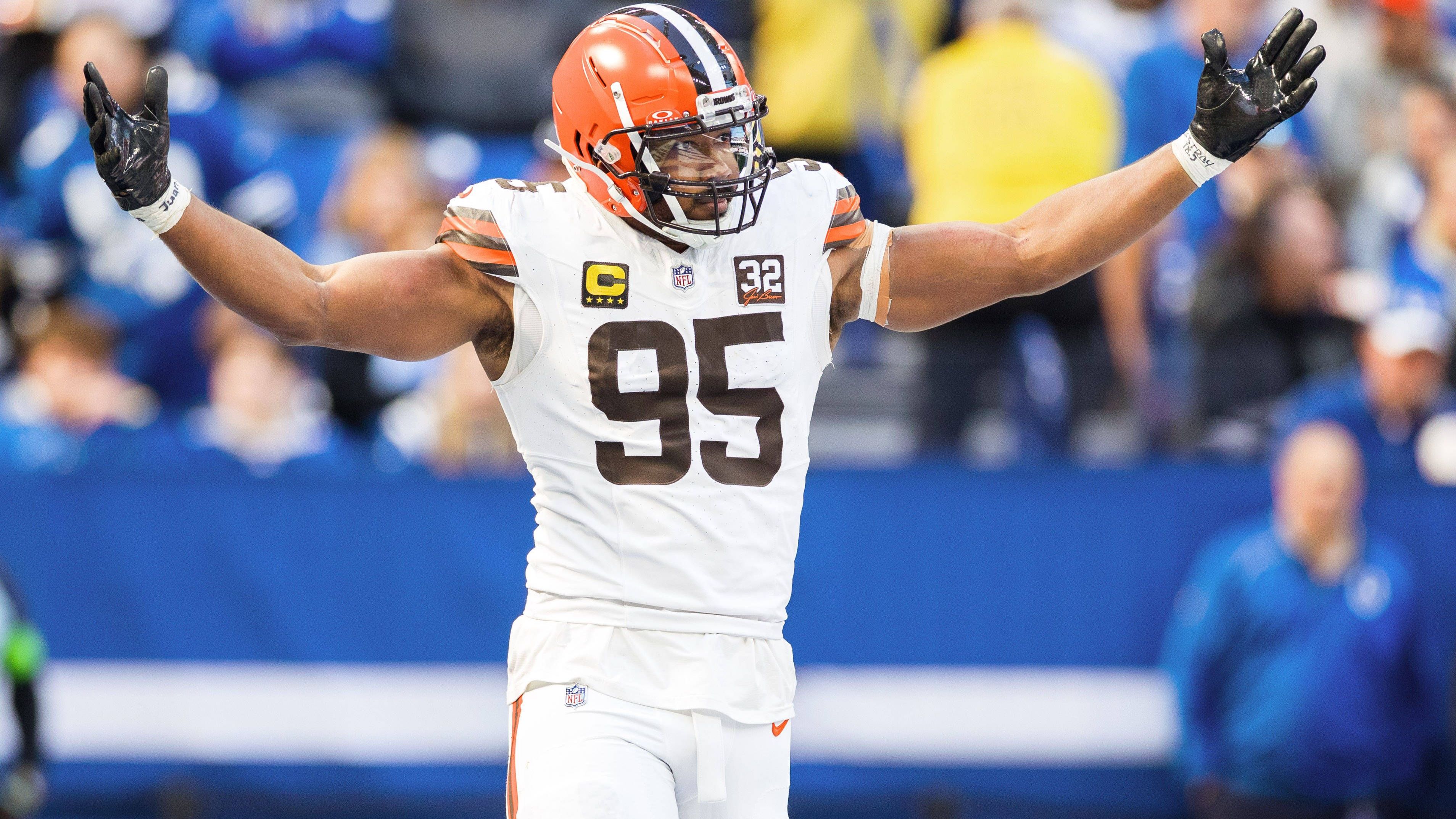 <strong>Gewinner: Myles Garrett (Cleveland Browns)<br></strong>Dass Myles Garrett ein herausragender Pass Rusher und Athlet ist, das war eigentlich jedem NFL-Fan, Spieler und Coach bekannt. Was die Ein-Mann-Abrissbirne der Cleveland Browns jedoch gegen die Indianapolis Colts auf den Kunstrasen des Lucas Oil Stadiums brachte, war mehr als außergewöhnlich.