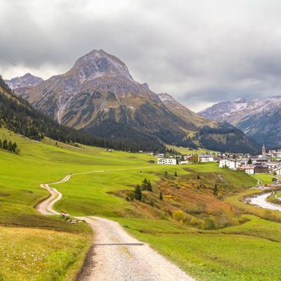 Lech am Arlberg in Österreich