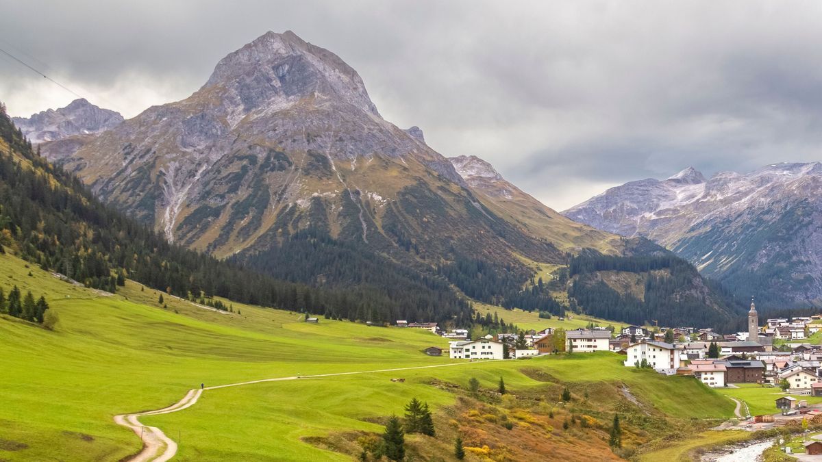 Lech am Arlberg in Österreich