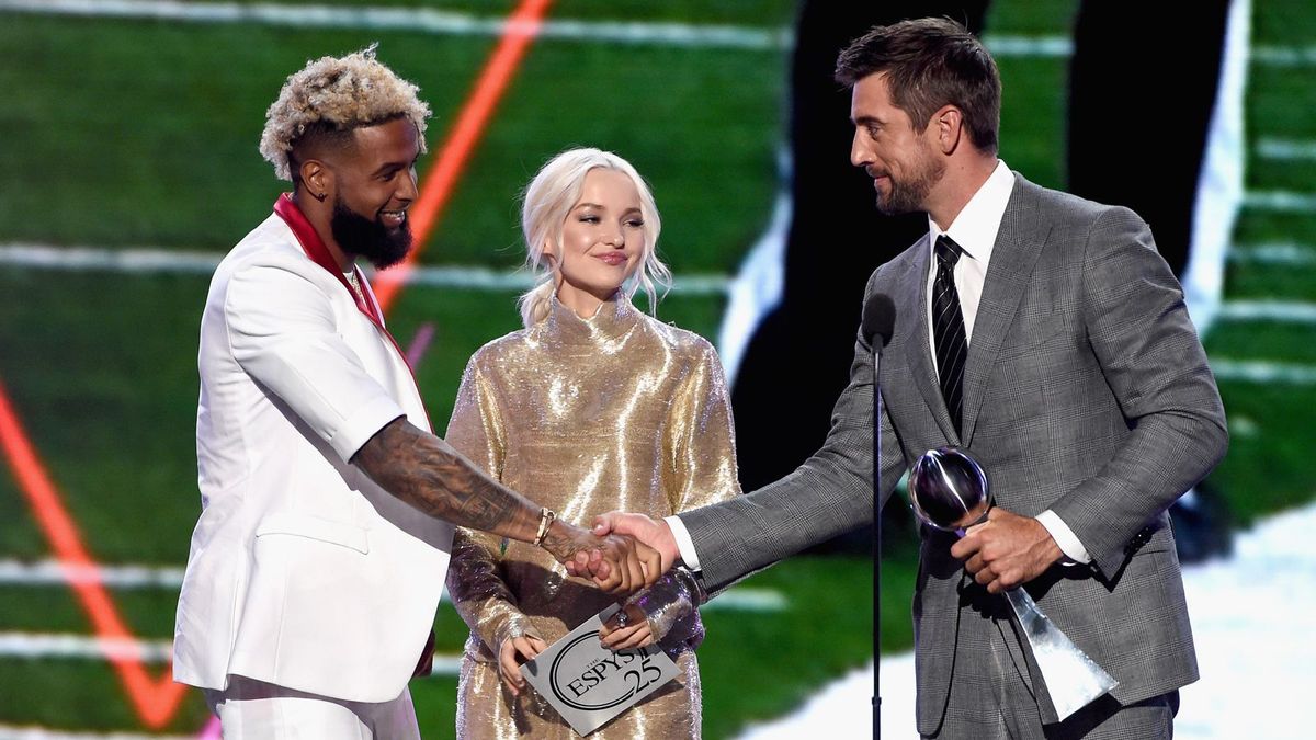 Aaron Rogers und Odell Beckham Jr.