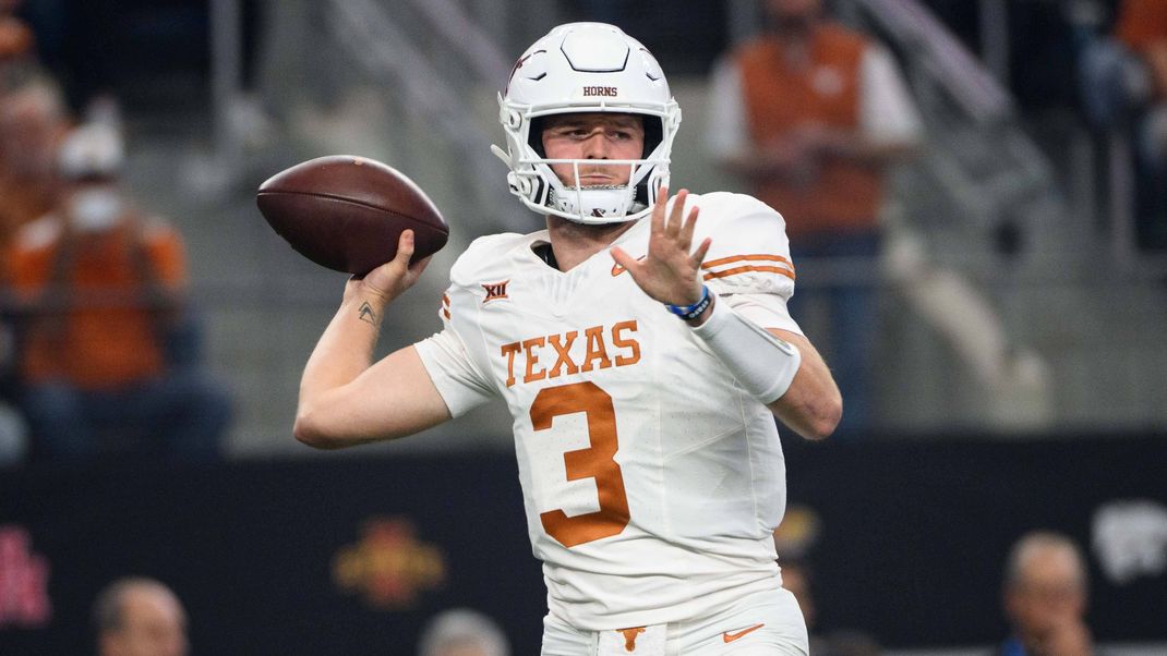 Vokuhila war gestern: Quinn Ewers führt die Texas Longhorns äußerlich verändert aufs Feld