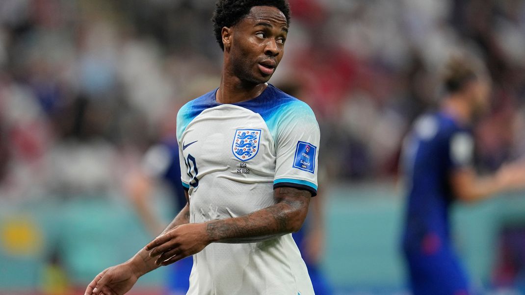 Raheem Sterling reiste aus Katar ab - kurz vor dem Achtelfinale.