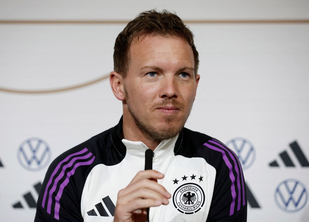 Bundestrainer Nagelsmann (Bild) stellt sein DFB-Team für die ersten Qualifikationsspiele der Fußball-WM 2026 vor. (Archivbild)
