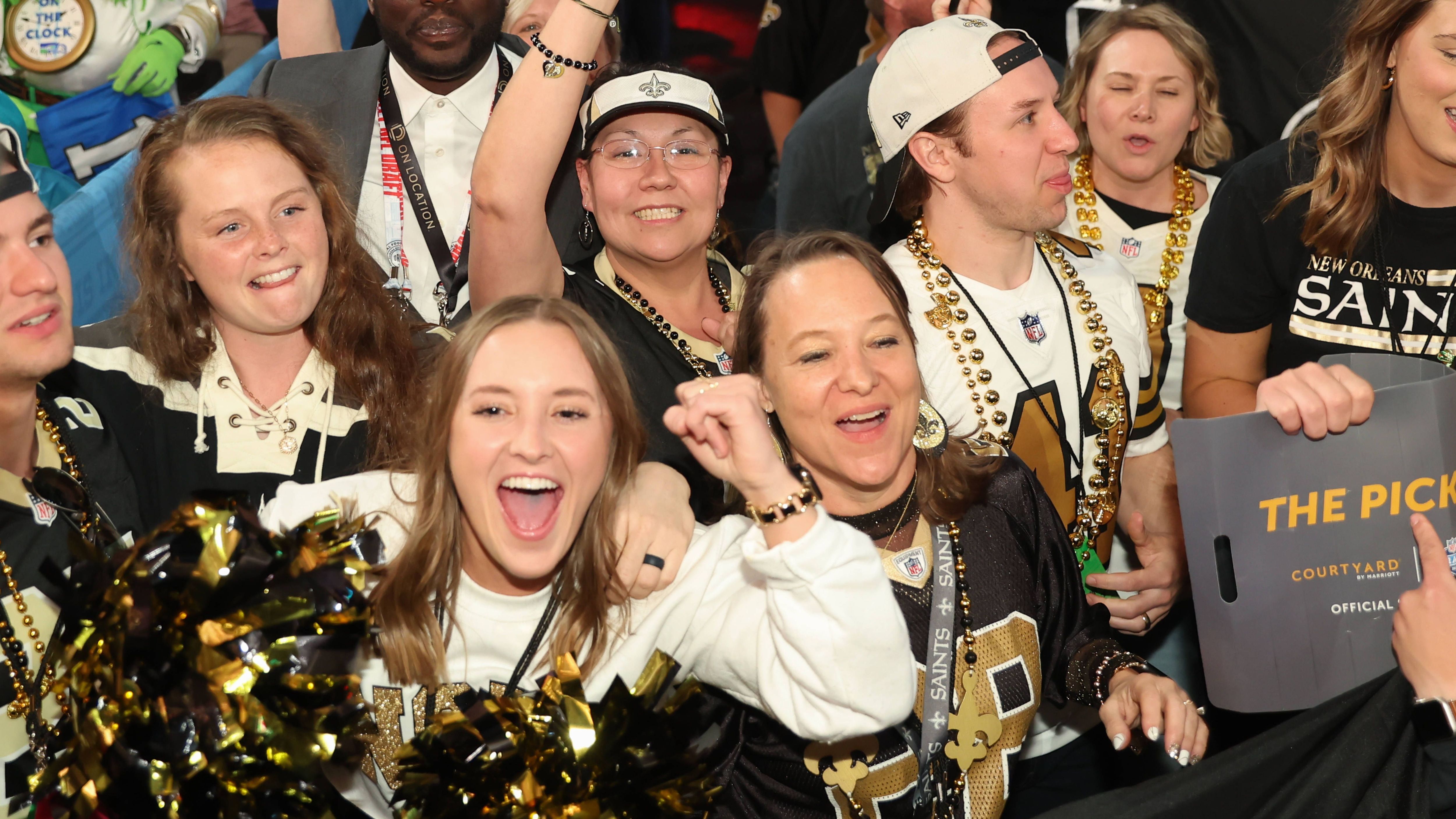 <strong>Platz 11 (geteilt): New Orleans Saints</strong><br>Sieben Draft-Picks in 2025