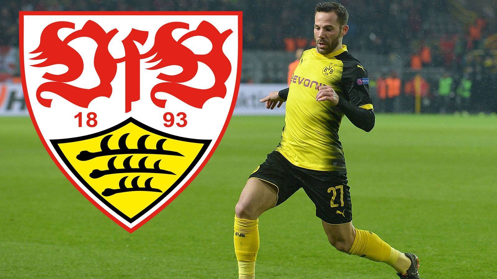 
                <strong>Gonzalo Castro (Zugang VfB Stuttgart)</strong><br>
                Gonzalo Castro wird Borussia Dortmund nach drei Jahren verlassen. Den 31-Jährigen zieht es zum VfB Stuttgart, der wohl fünf Millionen Euro für den Mittelfeldspieler bezahlt haben soll. Bei den Dortmundern wurde er zuletzt immer weniger eingesetzt und mit Thomas Delaney wurde ein weiterer Konkurrent für das BVB-Mittelfeld eingekauft. VfB-Sportvorstand Michael Reschke soll außerdem ein großer Fan von Castro sein, die beiden kennen sich noch aus vergangenen Zeiten bei Bayer Leverkusen. In der Bundesliga kam Castro in der vergangenen Saison auf 19 Einsätze. 
              