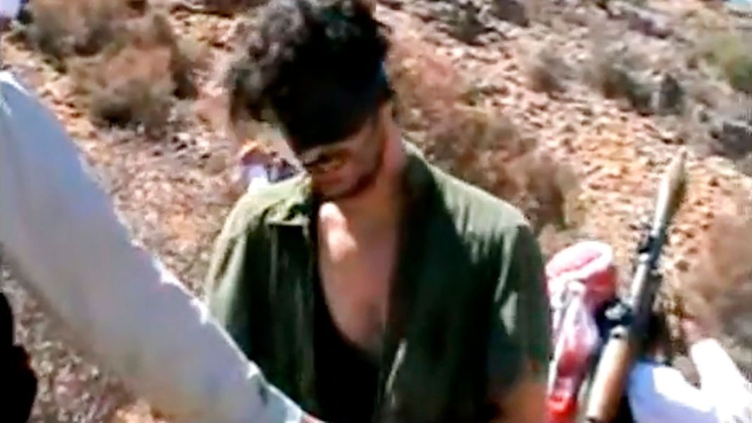 Im Bild der 2012 in Syrien entführte US-Journalist Austin Tice - man hofft immer noch, dass er lebt. Entdeckt wurde jetzt ein anderer vermisster US-Bürger: Travis Timmerman.