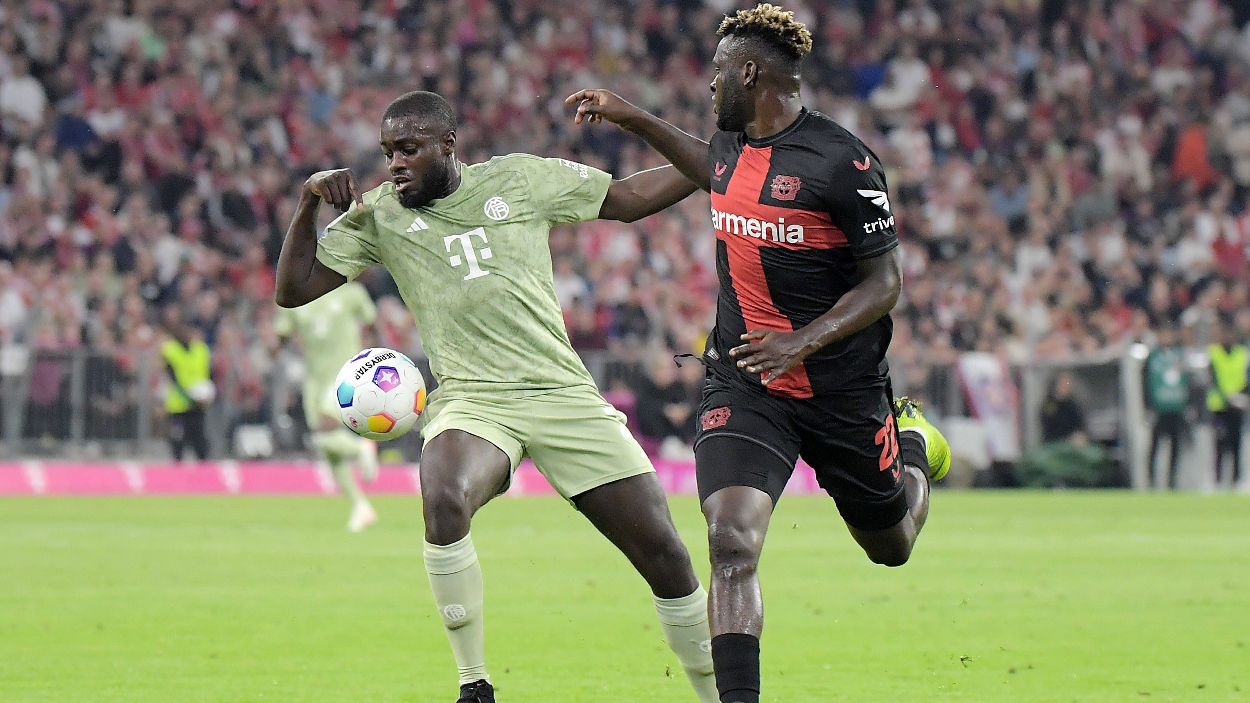 <strong>Dayot Upamecano</strong><br>Der Franzose beginnt stark und hat Boniface zunächst im Griff. Nach etwa einer halben Stunde allerdings wird der Bayer-Torjäger immer stärker und lässt Upameno mehrfach schlecht aussehen. Nach der Pause wieder stabiler, allerdings bei Wirtz' Pfostenschuss zu spät (78.). <strong><em>ran</em>-Note: 4</strong>