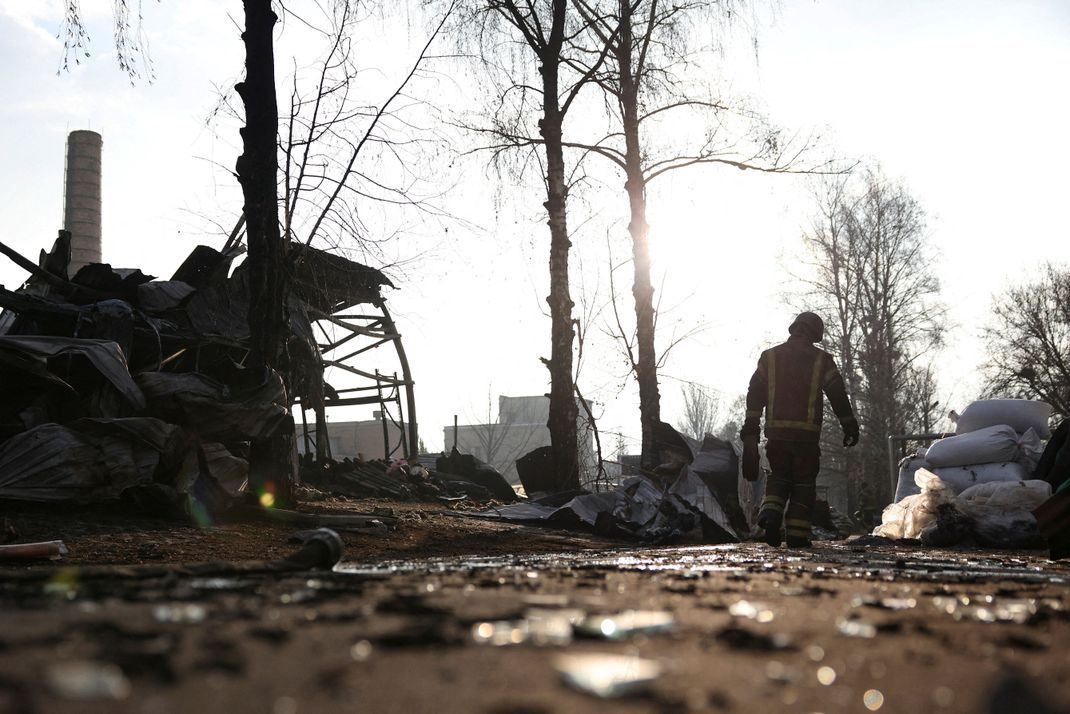 Der Krieg in der Ukraine führt auch in der Bevölkerung zu einer angespannten Lage. (Symbolbild)