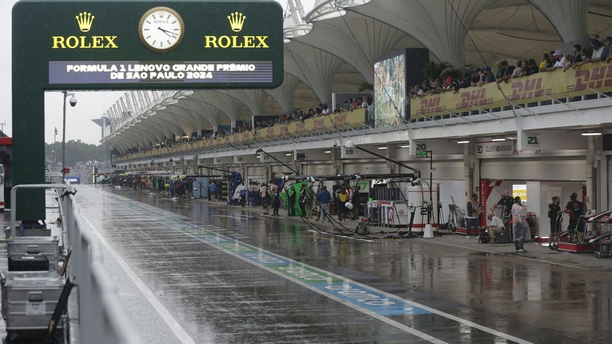 Zu viel Regen: Das Qualifying fiel vorerst aus