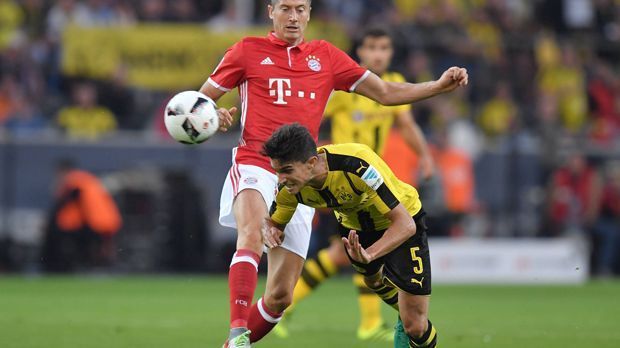 
                <strong>Marc Bartra</strong><br>
                Marc Bartra: Ein langer, feiner Pass auf Aubameyang dürfte den BVB-Fans mehr als Hoffnung geben, dass Mats Hummels nicht der einzige Verteidiger gewesen sein muss, der im Dortmund-Trikot mit feinem Spielaufbau überzeugen kann. ran-Note: 2-
              