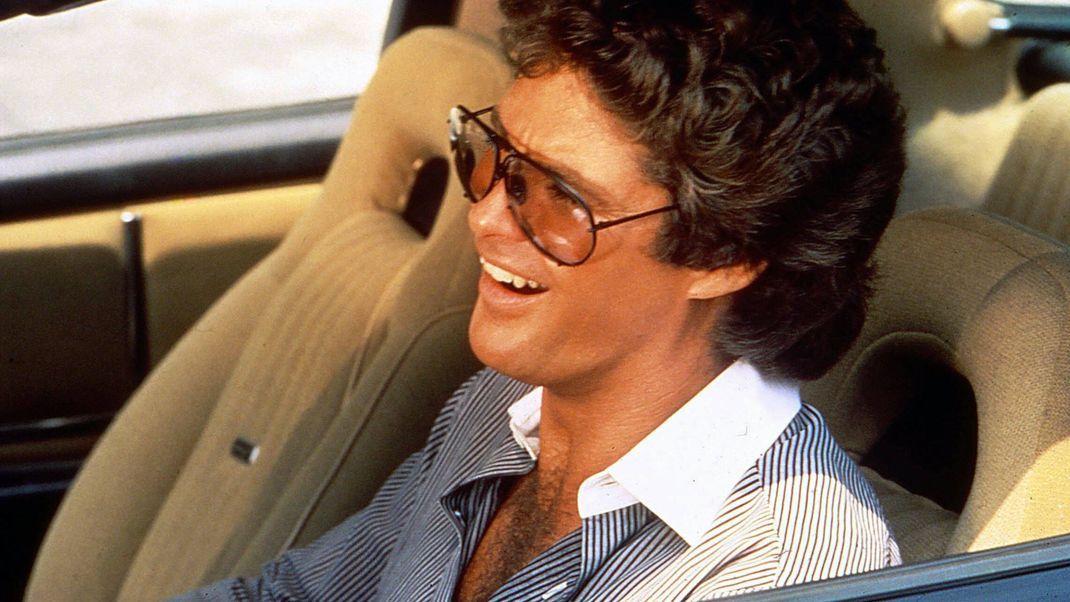 David Hasselhoff in seiner Rolle als Michael Knight.