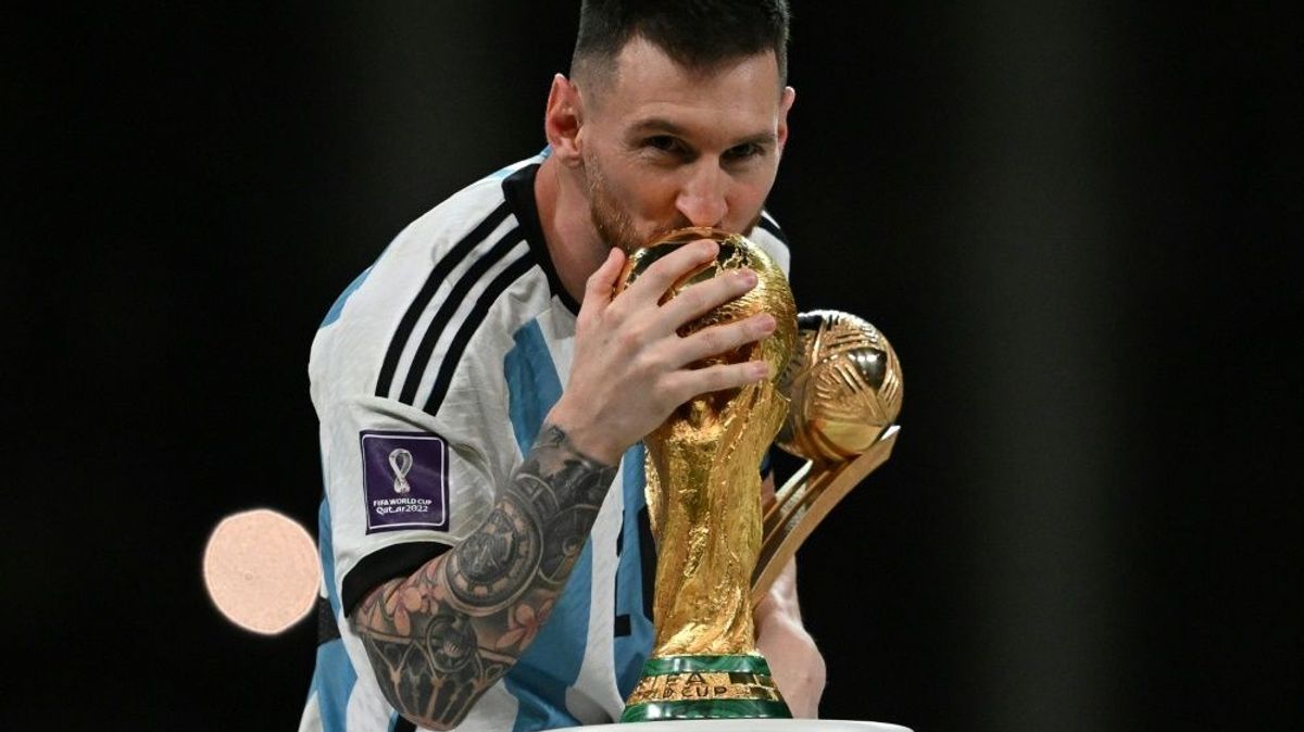 Lionel Messi wurde als bester WM-Spieler ausgezeichnet