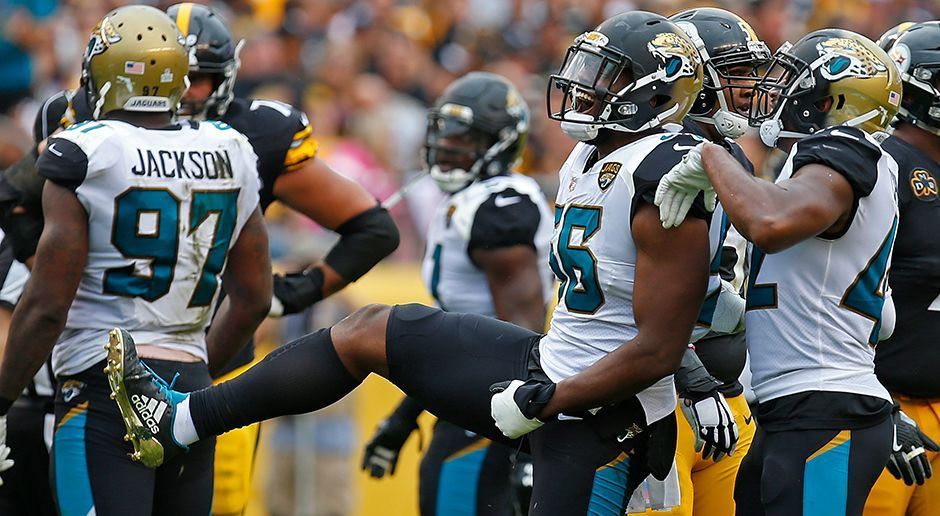 
                <strong>Woche 5: Jacksonville Jaguars</strong><br>
                Quote: 3,76 (30:9-Sieg gegen Pittsburgh)Die Jaguars ließen den Steelers keine Chance. Aufgrund ihrer Hochs und Tiefs in der laufenden Saison lohnte sich eine Wette auf die Raubkatzen.
              