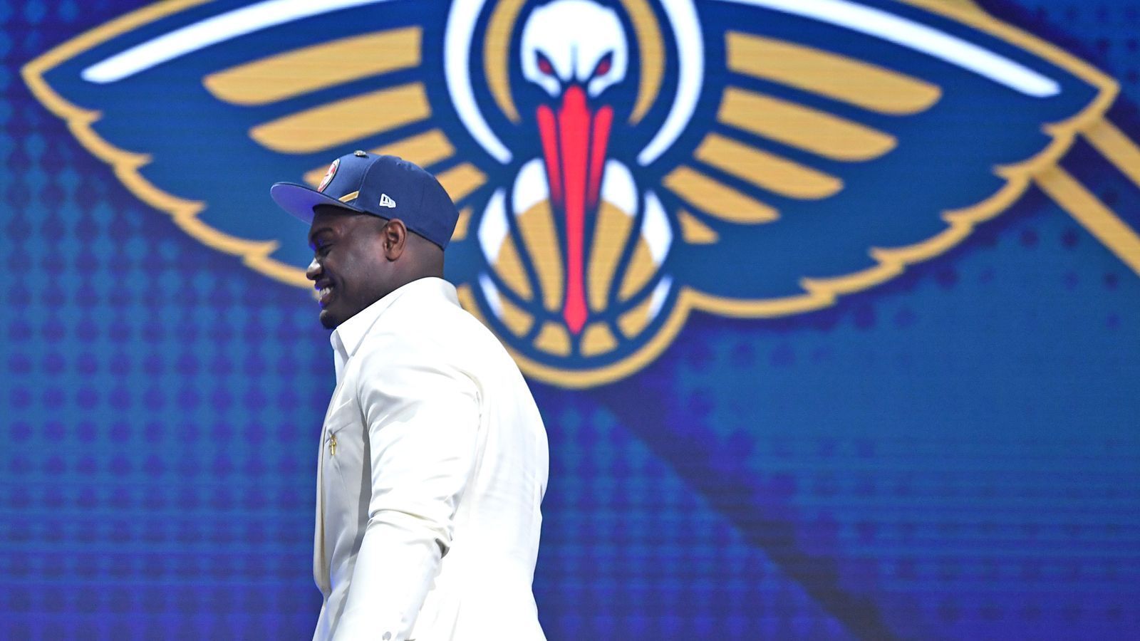 
                <strong>Pick 1: Zion Williamson - New Orleans Pelicans</strong><br>
                Power ForwardDuke University
              