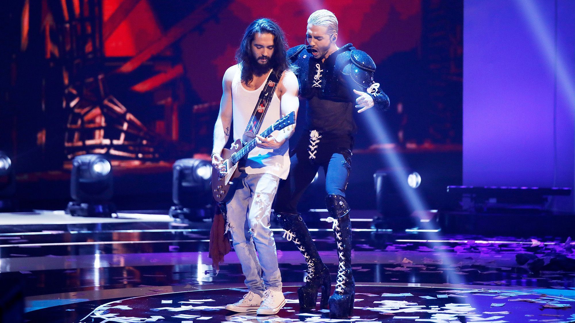 GNTM mit Tokio Hotel SongPremiere und Videodreh beim Finale 2021