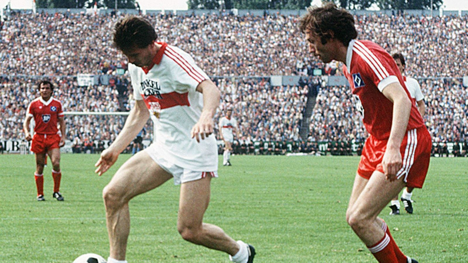 
                <strong>VfB Stuttgart (Saison 1983/84)</strong><br>
                Mit jeweils 48 Punkten beendeten der VfB Stuttgart, der Hamburger SV und Borussia Mönchengladbach die Saison 1983/84. Am Ende hatten die Schwaben in der Tabelle aufgrund eines Vorsprungs von sieben Toren im Vergleich zum HSV die Nase vorn. Im direkten Duell konnte sich der VfB am 34. Spieltag sogar eine 0:1-Heimniederlage gegen die Hanseaten leisten. Borussia Mönchengladbach gewann zeitgleich mit 3:0 gegen Bielefeld, kam aber nicht mehr über Platz 3 hinaus.
              