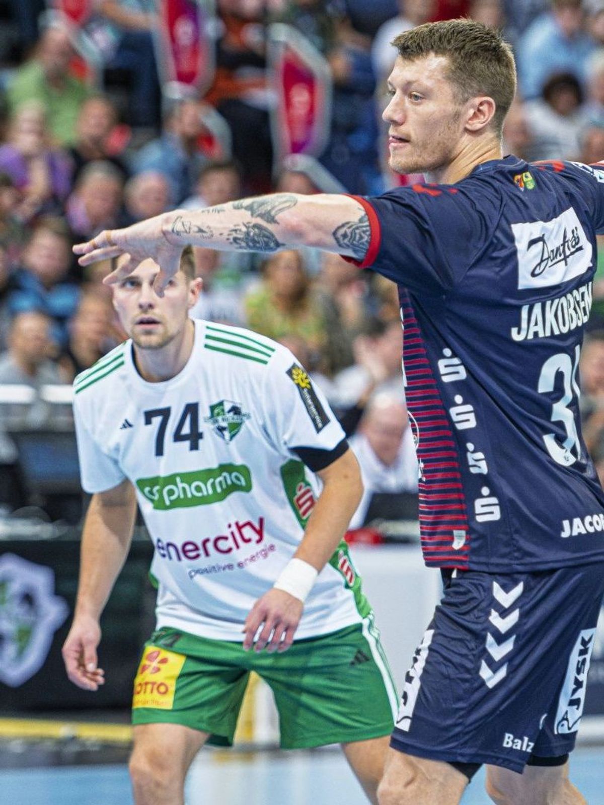 Enges Duell zwischen Hannover und Flensburg