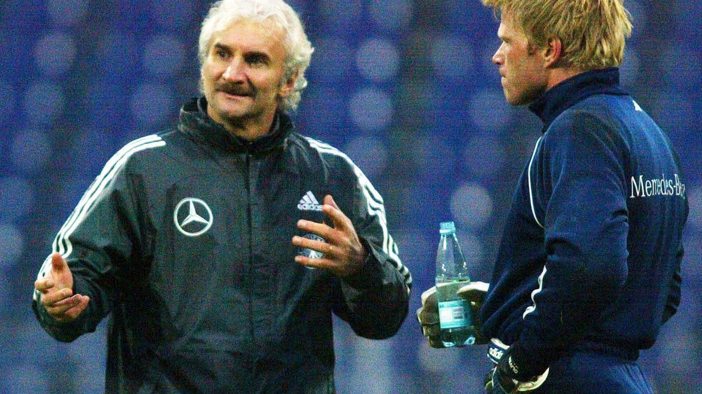 <strong>Platz 9: Rudi Völler</strong><br>- Punkte pro Partie: 1,85<br>- Länderspiele: 53<br>- Amtszeit: 02.07.2000 bis 24.06.2004