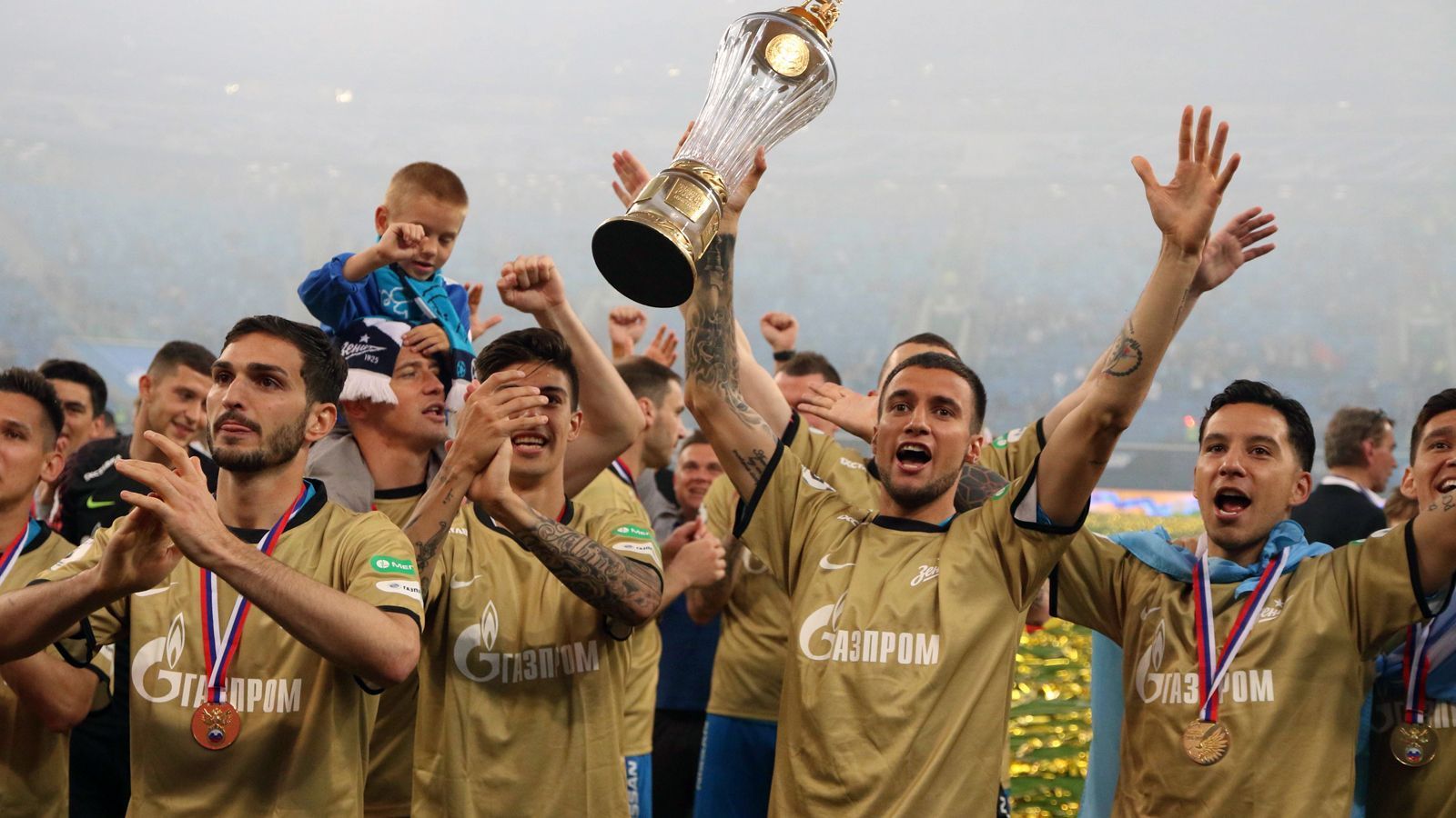 
                <strong>Zenit St. Petersburg</strong><br>
                Land: RusslandQualifiziert als: Meister in der Premier Liga
              
