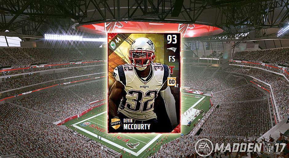 
                <strong>Free Safety: Devin McCourty</strong><br>
                Free Safety: Devin McCourtyTeam: New England PatriotsGesamt-Stärke: 93
              