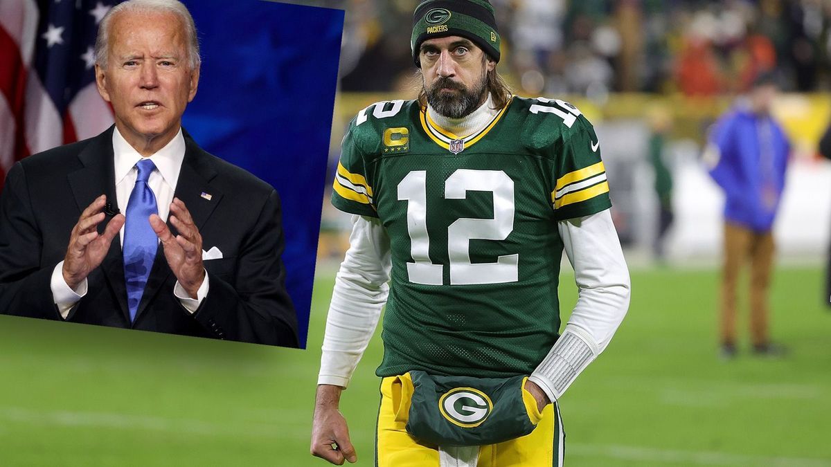 Aaron Rodgers Joe Biden