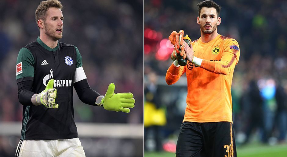 
                <strong>Torwart: Ralf Fährmann (Schalke) vs. Roman Bürki (BVB)</strong><br>
                Zwei unumstrittene Stammkräfte: Ralf Fährmann gehört zu den besten Torhütern Deutschlands und gewinnt das Duell gegen Roman Bürki. 33 Gegentore sind (zusammen mit Eintracht Frankfurt) die zweitwenigsten in der gesamten Bundesliga, Fährmann ist zudem als Elfmeter-Killer bekannt. Bürki ist zuverlässig im Dortmunder Kasten, aber anfälliger als sein direkter Konkurrent. Punkt für Schalke. 1:0.
              