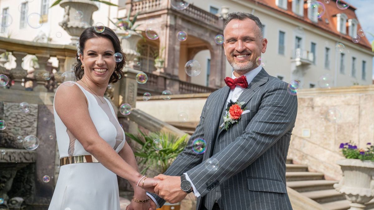 Desiree und Marco gaben in Folge 5 von "Hochzeit auf den ersten Blick" einander das Jawort, ohne sich jemals zuvor gesehen zu haben.