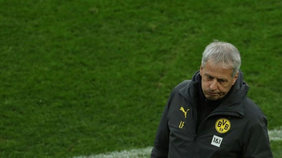 Lucien Favre trainierte den BVB seit 2018