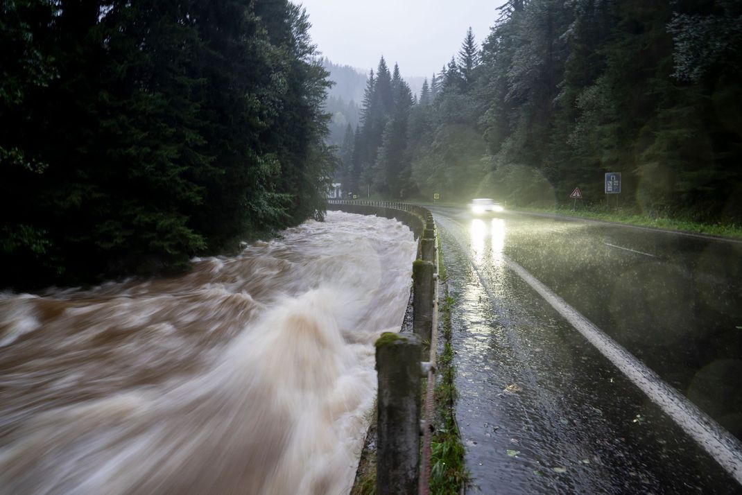 Tschechien befürchtet ein Jahrhunderthochwasser.