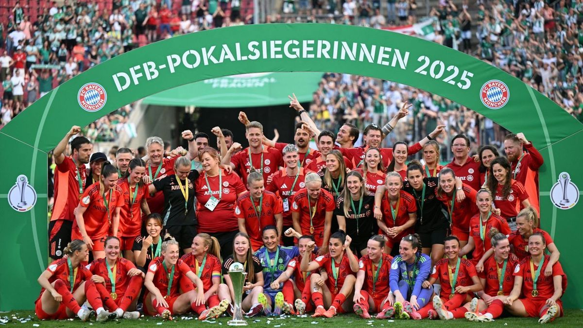 Zweiter Pokalsieg, erstes Double für die Bayern-Frauen