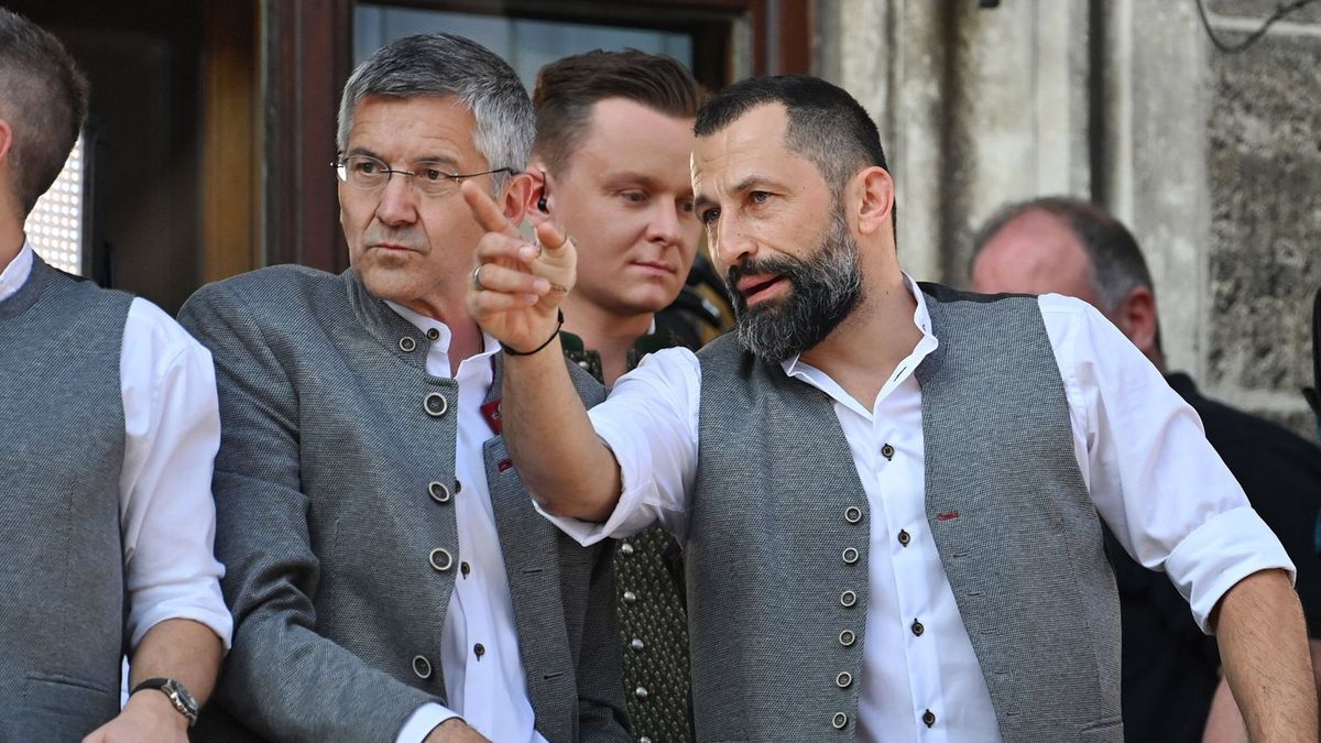 Brazzos Abschied auf dem Meister-Balkon