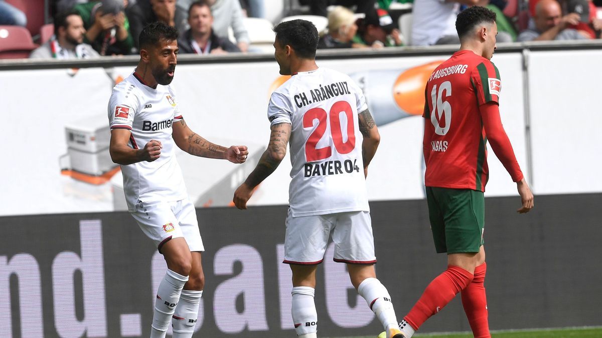 Leverkusen gewinnt beim FC Augsburg verdient mit 4:1