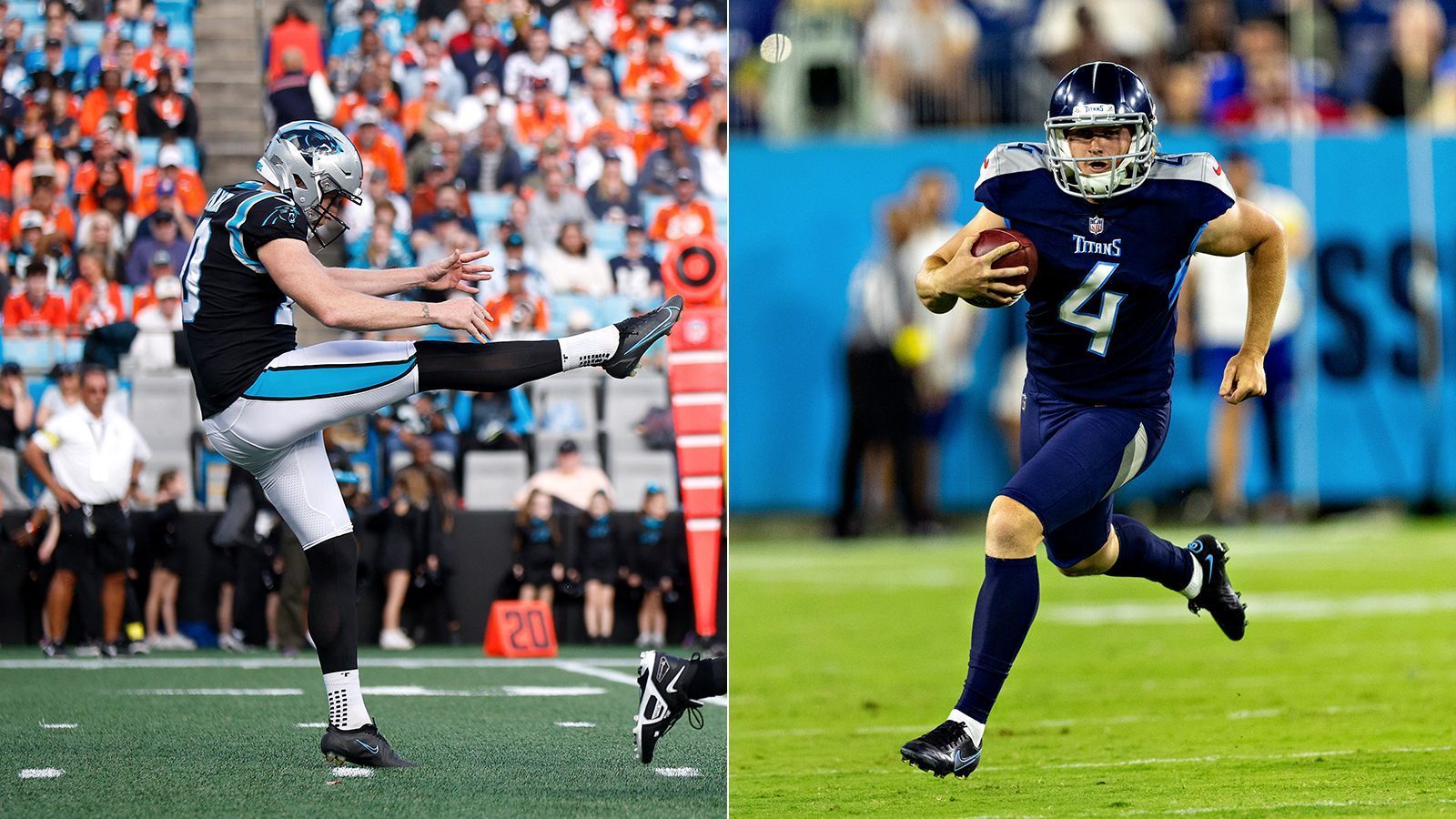 
                <strong>Punter mit den meisten Stimmen</strong><br>
                &#x2022; AFC: Ryan Stonehouse, Tenessee Titans<br>&#x2022; NFC: Johnny Hekker, Carolina Panthers<br>
              