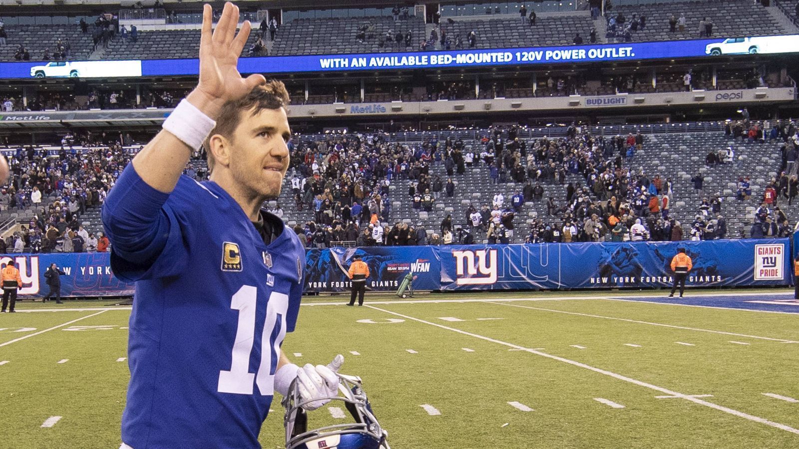 
                <strong>Platz 12: Eli Manning (New York Giants)</strong><br>
                Garantiesumme: 67.000.000 DollarPosition: Quarterback
              