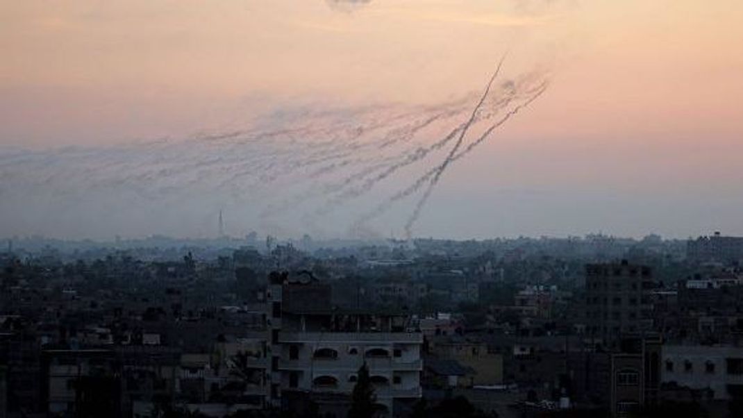 Israel wurde von den massiven Raketenangriffen der Hamas am Morgen des 7. Oktobers überrascht.